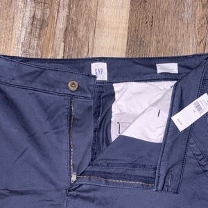 GAP Deep Blue Trousers girlfriend khaki size 14 new with tags